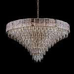 Люстра с каскадом из прозрачного хрусталя Constant Sparks варинант исполнения - 14 | Loft Concept в Красноярске