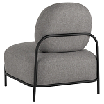 Кресло в серой рогожке  COLOR BLOCK варинант исполнения - 5 | Loft Concept в Красноярске