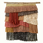 Текстильное Панно с бахромой варинант исполнения - 4 | Loft Concept в Красноярске