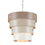 Подвесной светильник фигурный из 4-х широких колец Alternating Rings варинант исполнения - 1 | Loft Concept в Красноярске