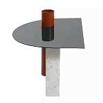 Дизайнерский журнальный стол с рельефным основанием Dutynor варинант исполнения - 1 | Loft Concept в Красноярске