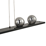 Светодиодная линейная люстра IONA Сhandelier black 103 варинант исполнения - 3 | Loft Concept в Красноярске