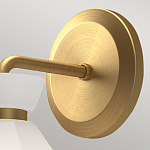 Бра с белым конусным плафоном из стекла Alora Mood варинант исполнения - 6 | Loft Concept в Красноярске