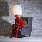 Лампа MANNEQUIN LAMP с абажуром девушка на кресле варинант исполнения - 4 | Loft Concept в Красноярске
