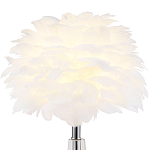 Настольная лампа с перьями Plumage White Table Lamp варинант исполнения - 2 | Loft Concept в Красноярске