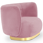 Диван с обивкой из искусственного меха Ambrose Soft Sofa варинант исполнения - 3 | Loft Concept в Красноярске