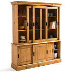 Витрина из массива сосны Cobbett Wood Showcase варинант исполнения - 4 | Loft Concept в Красноярске