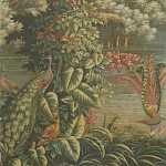 Обои ручная роспись Le Brésil Brume варинант исполнения - 4 | Loft Concept в Красноярске