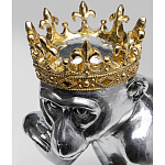 Статуэтка обезьяна в короне серебряная Golden Monkey варинант исполнения - 3 | Loft Concept в Красноярске