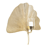 Большой Настенный Подсвечник золотой Лист Пальмы варинант исполнения - 2 | Loft Concept в Красноярске