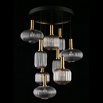 Люстра подвесная Karmelitta Smoky Black варинант исполнения - 3 | Loft Concept в Красноярске