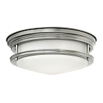 Потолочный светильник для ванных комнат со стеклянным плафоном в форме перевернутого конуса Hinkley варинант исполнения - 5 | Loft Concept в Красноярске