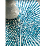 Приставной столик с инкрустацией раковинами устриц Bone Inlay варинант исполнения - 3 | Loft Concept в Красноярске