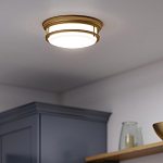 Потолочный светильник с белым матовым стеклянным плафоном в форме перевернутого конуса Hinkley варинант исполнения - 7 | Loft Concept в Красноярске