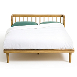 Кровать из массива дуба с пружинным блоком Mateta варинант исполнения - 2 | Loft Concept в Красноярске