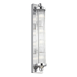  Бра для ванных комнат вертикальное с длинным прозрачным рифленым плафоном Feiss варинант исполнения - 1 | Loft Concept в Красноярске