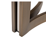 Столик журнальный с круглой мраморной столешницей Unique Stone Design варинант исполнения - 6 | Loft Concept в Красноярске