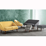 Кресло серое Pauley Grey Armchair варинант исполнения - 5 | Loft Concept в Красноярске