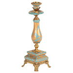 Подсвечник из фарфора с бронзовыми элементами Eden Garden варинант исполнения - 1 | Loft Concept в Красноярске