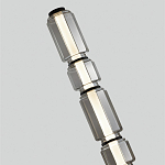 Торшер с дымчатым плафоном Jarrty варинант исполнения - 2 | Loft Concept в Красноярске