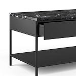 ТВ-тумба с мраморной столешницей Vayo Marble TV Stand варинант исполнения - 4 | Loft Concept в Красноярске