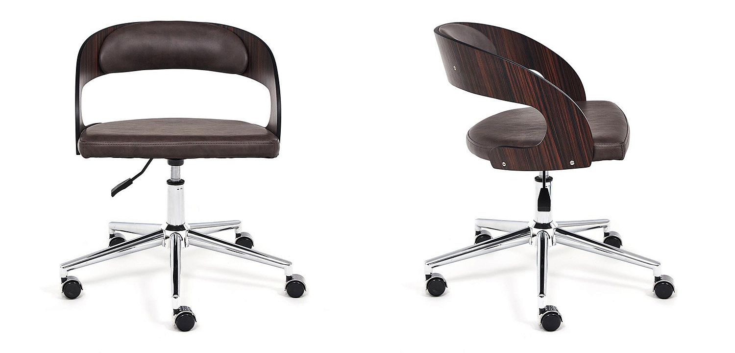 Кресло Humeur de Travail cuir marron foncé - Loft-Concept в Красноярске