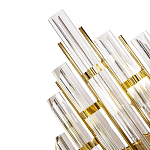 Бра стеклянное с золотым каркасом Luxxu Modern варинант исполнения - 1 | Loft Concept в Красноярске