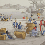 Обои ручная роспись Views of Italy Charvet варинант исполнения - 1 | Loft Concept в Красноярске