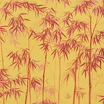 Обои ручная роспись Distant Bamboo Firefly on dyed paper варинант исполнения - 2 | Loft Concept в Красноярске