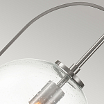 Подвесной светильник с прозрачным плафоном в форме шара в арочной подвеске Hinkley варинант исполнения - 16 | Loft Concept в Красноярске