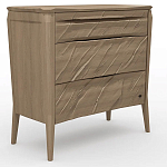 Комод из массива дуба с 3-мя ящиками Tasteful Furniture варинант исполнения - 1 | Loft Concept в Красноярске