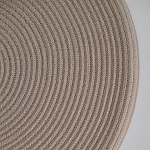 Аксессуар на стену диск с деревянными бусинами Wall Decor Thread Disc  варинант исполнения - 3 | Loft Concept в Красноярске