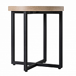 Стол журнальный круглый в стиле лофт Urban Style Space 2 варинант исполнения - 2 | Loft Concept в Красноярске