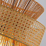 Подвесной светильник с абажуром из натуральных материалов Light Inside the Cell варинант исполнения - 5 | Loft Concept в Красноярске