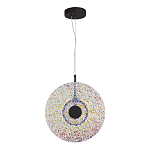 Подвесной светильник из фактурного двойного стекла Heterochromia варинант исполнения - 1 | Loft Concept в Красноярске