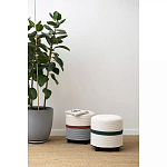 Пуф с плетеной светло-бежевой обивкой Serene Holidays варинант исполнения - 4 | Loft Concept в Красноярске