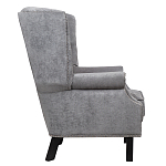Кресло Charlie Armchair grey velour варинант исполнения - 2 | Loft Concept в Красноярске