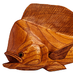 Статуэтка деревянная в виде рыбы Fish of the World варинант исполнения - 2 | Loft Concept в Красноярске