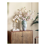 Ваза высокая с зелеными цветочными и птичьими мотивами Vase Inspired by Nature варинант исполнения - 5 | Loft Concept в Красноярске