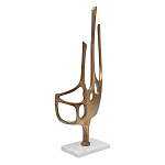 Аксессуар современный Абстракция Abstract Sculpture Brass варинант исполнения - 2 | Loft Concept в Красноярске