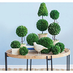 Декоративный искусственное растение Single boxwood варинант исполнения - 4 | Loft Concept в Красноярске
