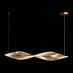Люстра линейная с изогнутым плафоном Wave Line варинант исполнения - 3 | Loft Concept в Красноярске