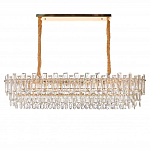 Люстра овальная с хрустальными подвесками Gorgeous Crystal Light варинант исполнения - 3 | Loft Concept в Красноярске