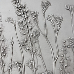 Панно Серые цветы варинант исполнения - 4 | Loft Concept в Красноярске