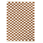 Ковер с шахматным принтом Chess Layout с эффектом шерсти варинант исполнения - 2 | Loft Concept в Красноярске