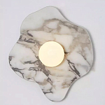 Бра с основанием волнистой формы Shaw Marble Lighting варинант исполнения - 1 | Loft Concept в Красноярске