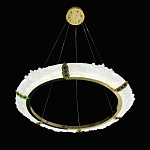 Люстра в форме кольца с цветочным декором Warm Heavenly Light варинант исполнения - 1 | Loft Concept в Красноярске