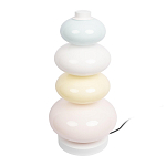 Настольная лампа из стеклянных сфер в пастельных тонах Высота 40 см Pastel Lunaria варинант исполнения - 2 | Loft Concept в Красноярске