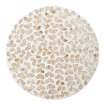 Столик с инкрустацией с перламутровым узором Jean Cream варинант исполнения - 2 | Loft Concept в Красноярске