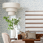 Люстра круглая трехъярусная с тканевыми абажурами Light Soft Glow варинант исполнения - 4 | Loft Concept в Красноярске